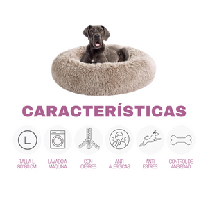 Cama Anti-Estrés Para Perros y Gatos