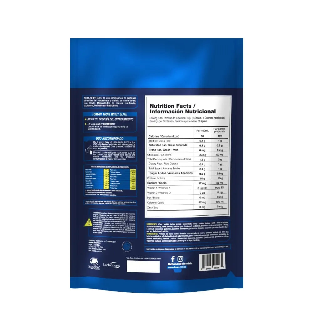 Proteina WEY ELITE 2 Libras