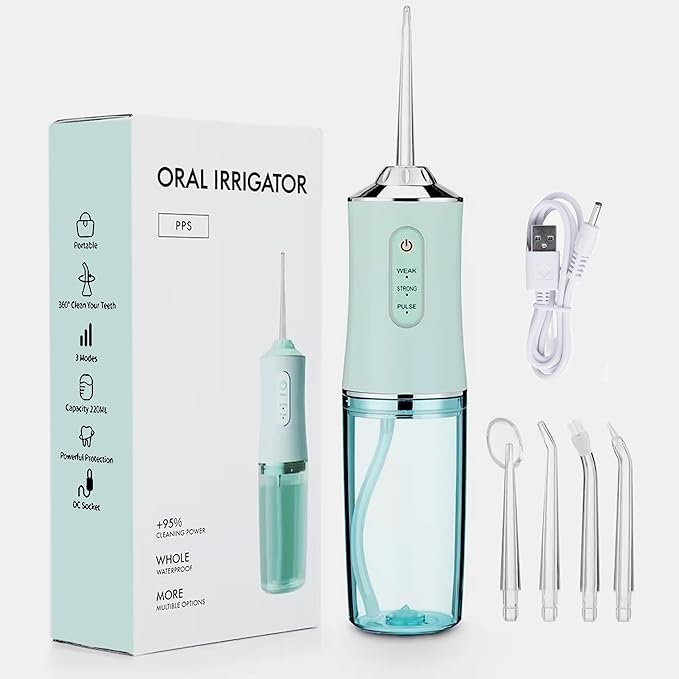 Irrigador dental profunda limpieza bucal