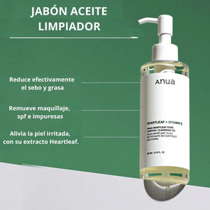 Aceite limpiador para el control de poros